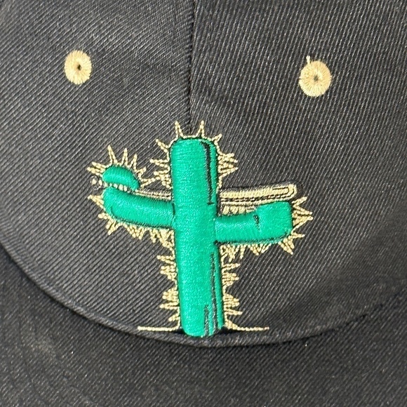 Zephyr Tucson Baseball Multicolor Black Green Hat Cap Snapback - Picture 8 of 11